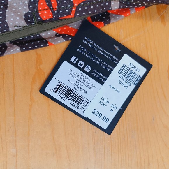 👓3/$40 NWT! Ripzone Boy's Army Camo Swim Trunks/Shorts (3554) - Picture 2 of 8